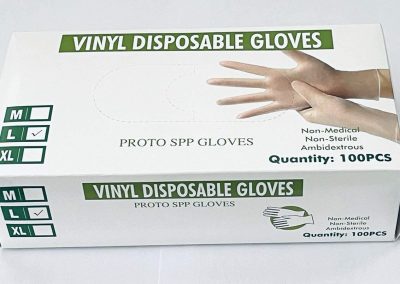Vinyl Gloves Large Size